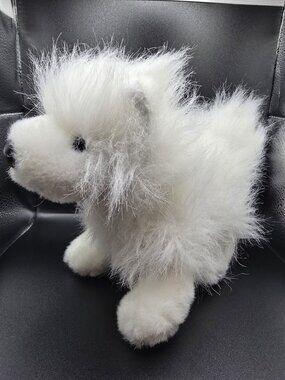 Ganz Webkinz - White Samoyed Dog HM176 Stuffed Animal Toy No Code